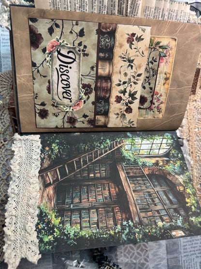 Shayla- a bookshelf spine junk journal