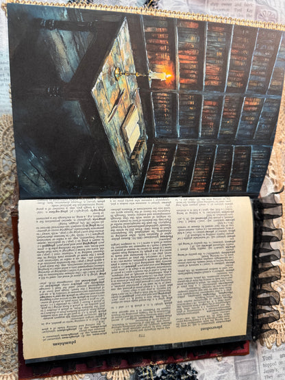 Shayla- a bookshelf spine junk journal
