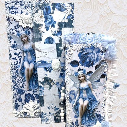 Porcelain Faerie Junk journal, box and oversized folio set