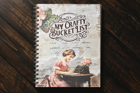 My crafty Bucket list Journal