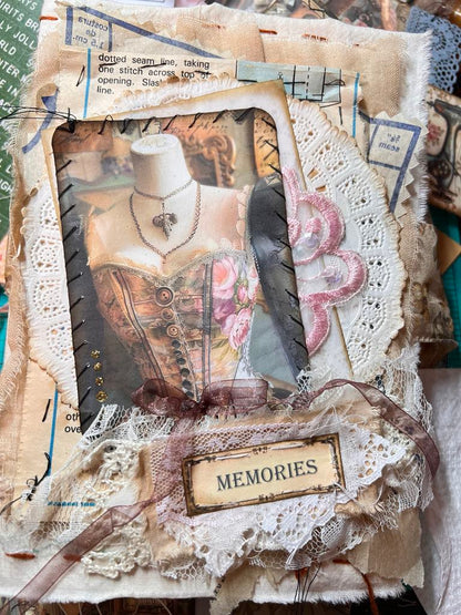 The sewing room Junk Journaling kit
