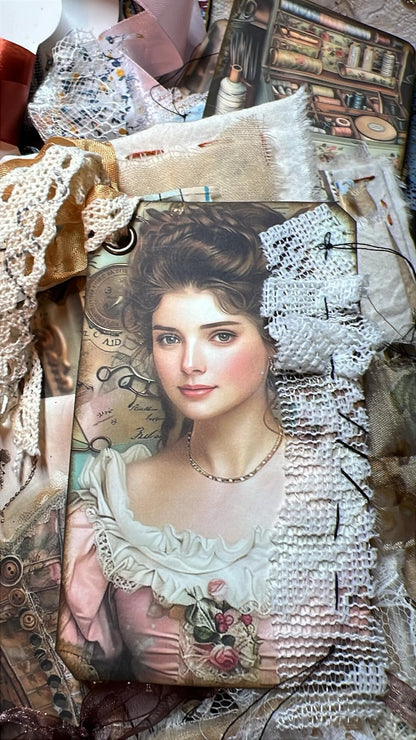 The sewing room Junk Journaling kit