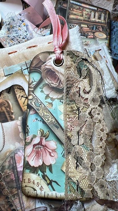 The sewing room Junk Journaling kit