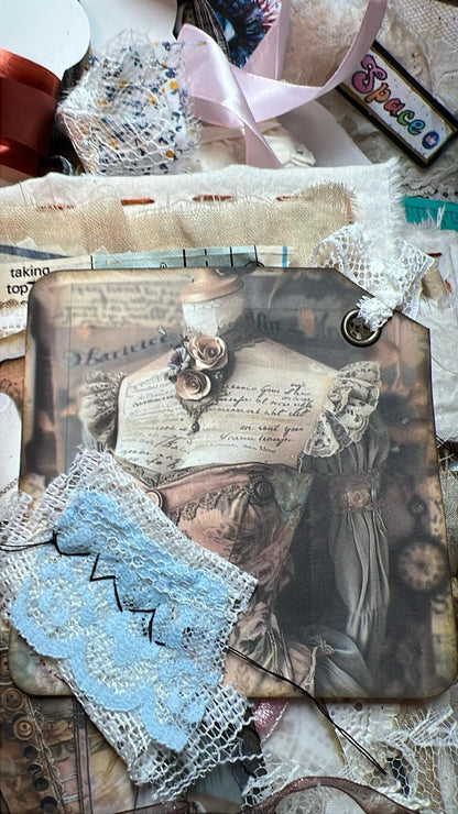 The sewing room Junk Journaling kit