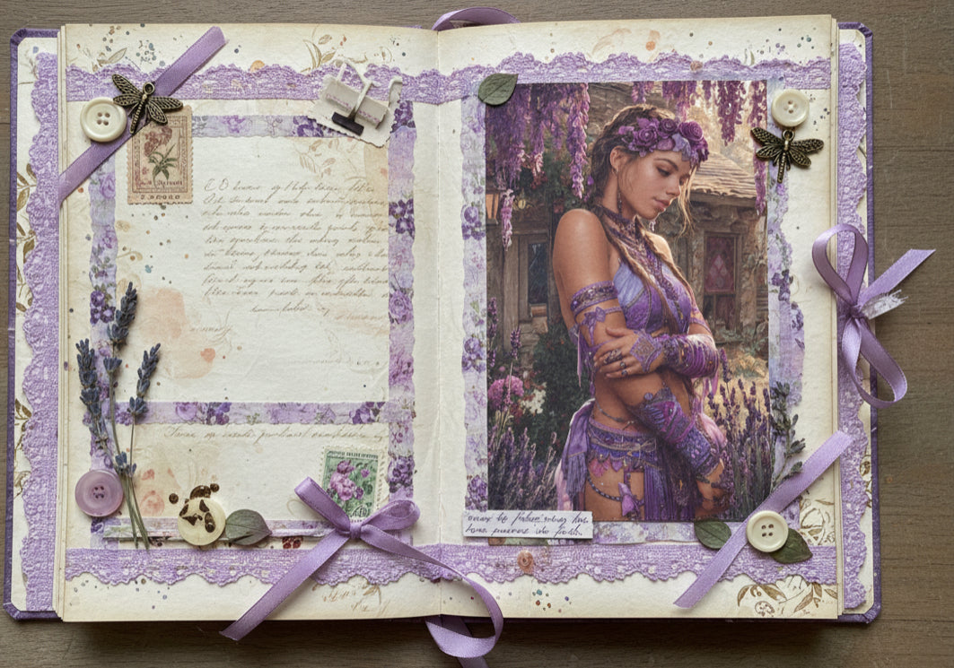 Velvet Warrior Junk Journaling kit