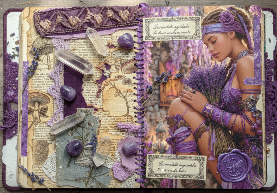 Velvet Warrior Junk Journaling kit