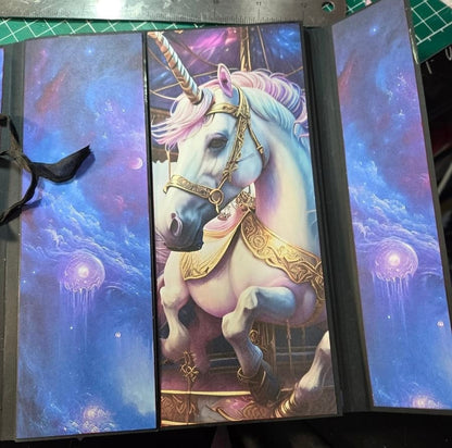 Unicorn Carrousel Junk Journaling Kit