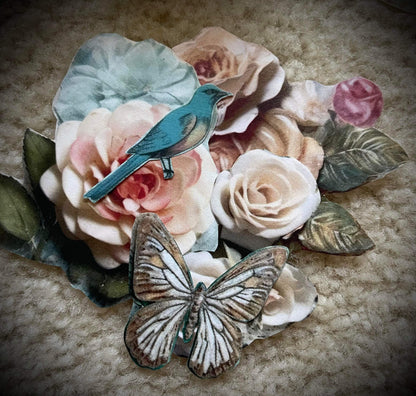 Teal Symphony Junk Journaling Kit