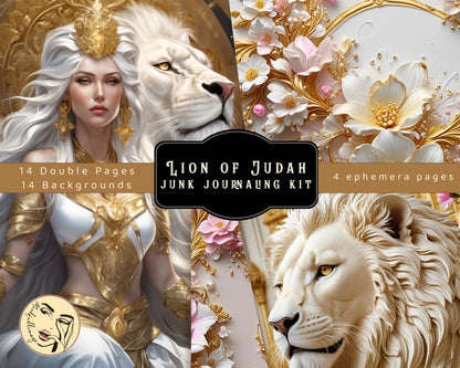 Lion of Judah Junk journaling Kit