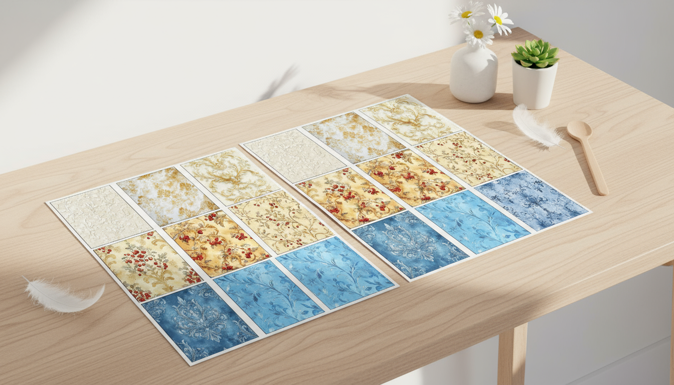 Winter Alure ATC/ Junk journaling cards