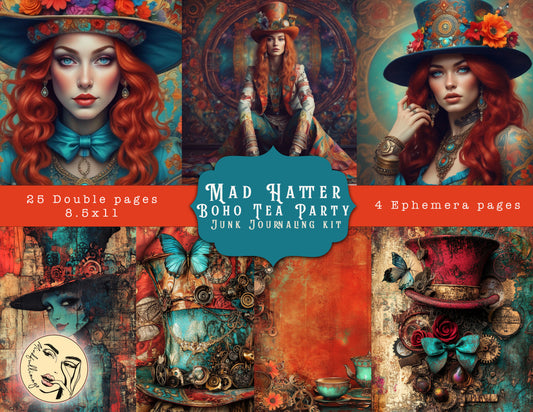 Mad Hatter Boho Tea Party