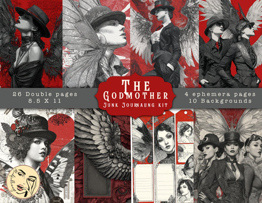 The Godmother Junk Journaling Kit