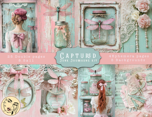 Captured Junk journaling Kit