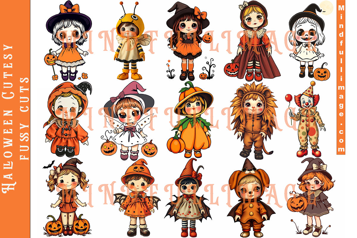 Halloween Cutesy Babies Volume 1