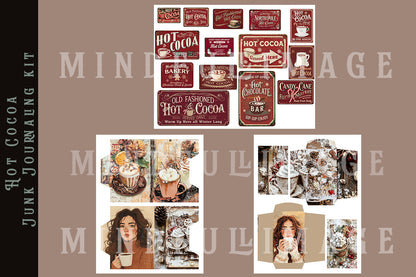 Hot Cocoa Junk Journaling Kit