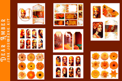 Dear Amber Junk Journaling kit