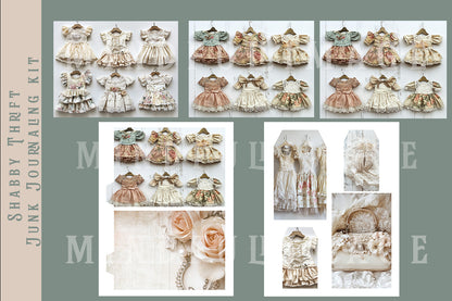 Shabby Thrift Junk Journaling Kit