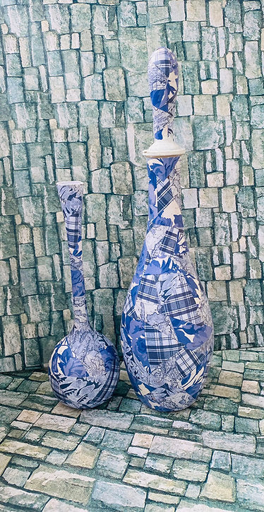 “Blue Bell” Vase Set
