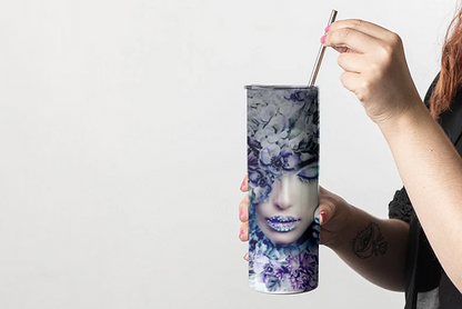 Lavender dreams graphic 20 oz tumbler