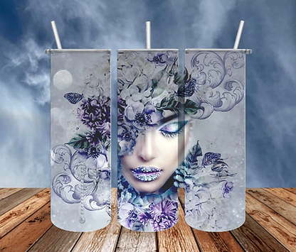 Lavender dreams graphic 20 oz tumbler