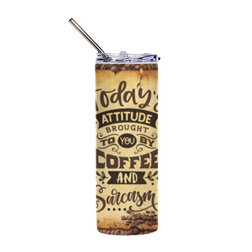 Todays attitude coffee 20 oz tumbler