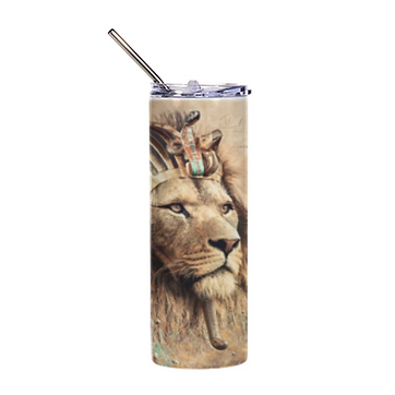 Egyptian lion king 20 oz tumbler