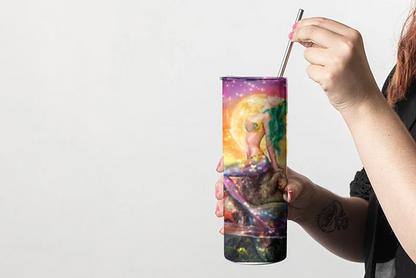 Fantasy Mermaid 20 oz tumbler